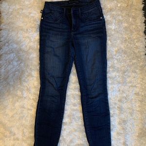 Darkwash Skinny Jeggings Size 8